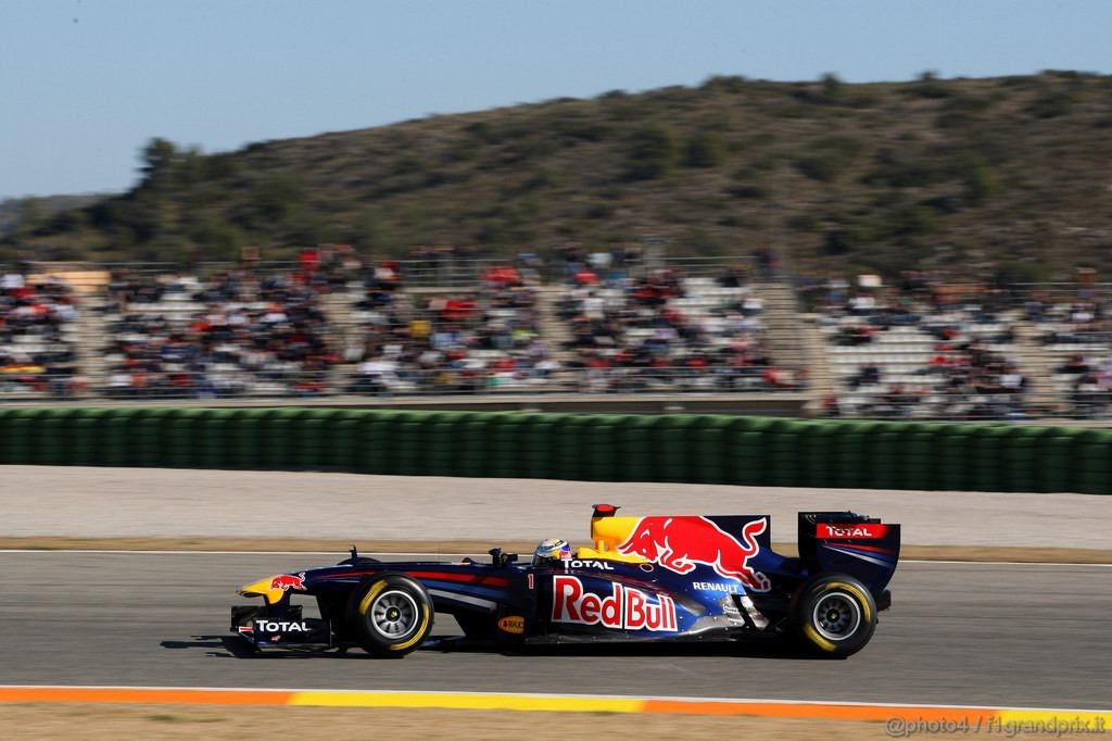 Valencia Test Febbraio 2011, 
Sebastian Vettel (GER), Red Bull Racing, RB7