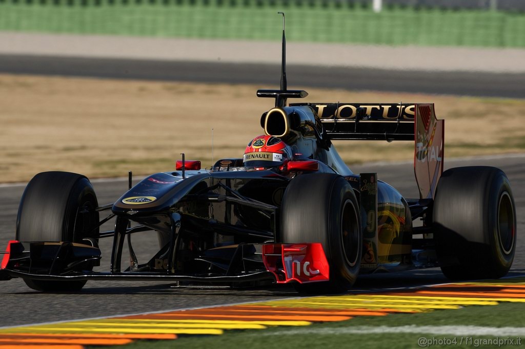 Valencia Test Febbraio 2011, 
Robert Kubica (POL), Lotus Renault GP, R31