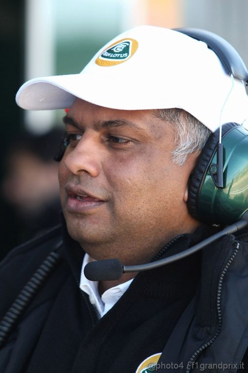 Valencia Test Febbraio 2011, 
Tony Fernandes (MAL), Team Lotus F1