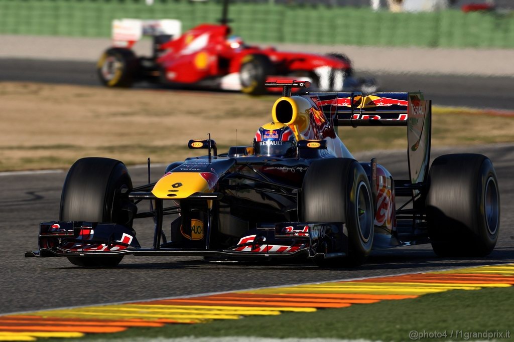 Valencia Test Febbraio 2011, 
Mark Webber (AUS), Red Bull Racing, RB7