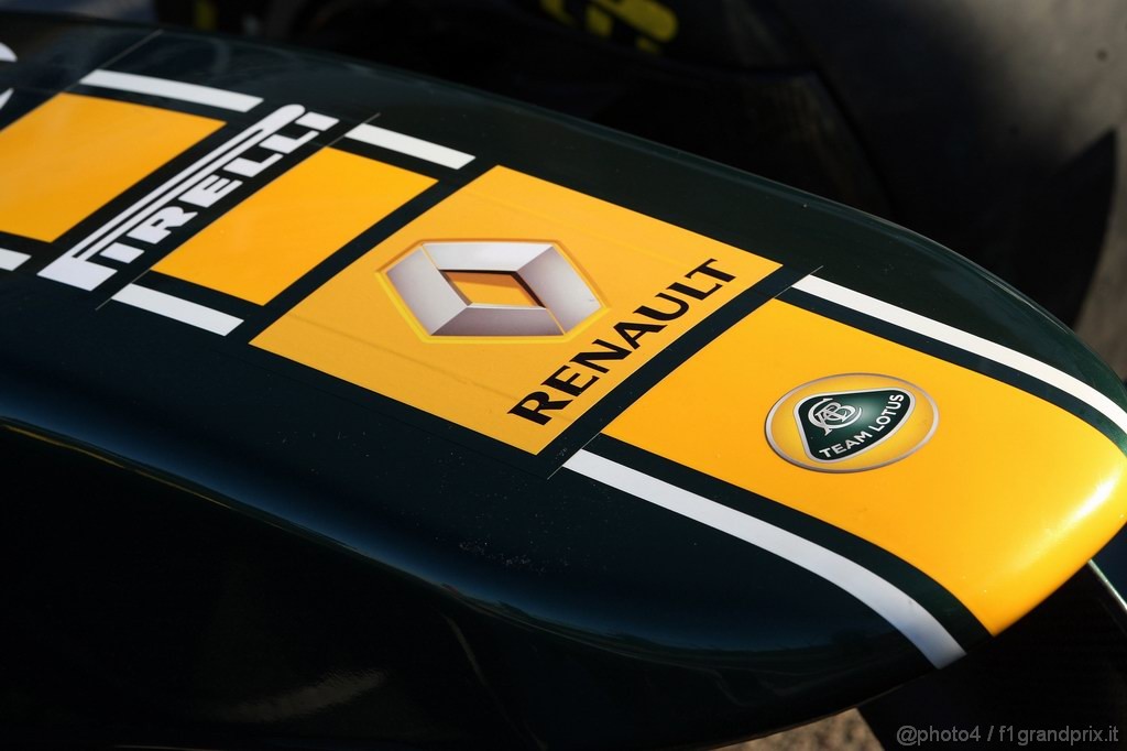 Valencia Test Febbraio 2011, 
Lotus nose - Formula 1 Testing 