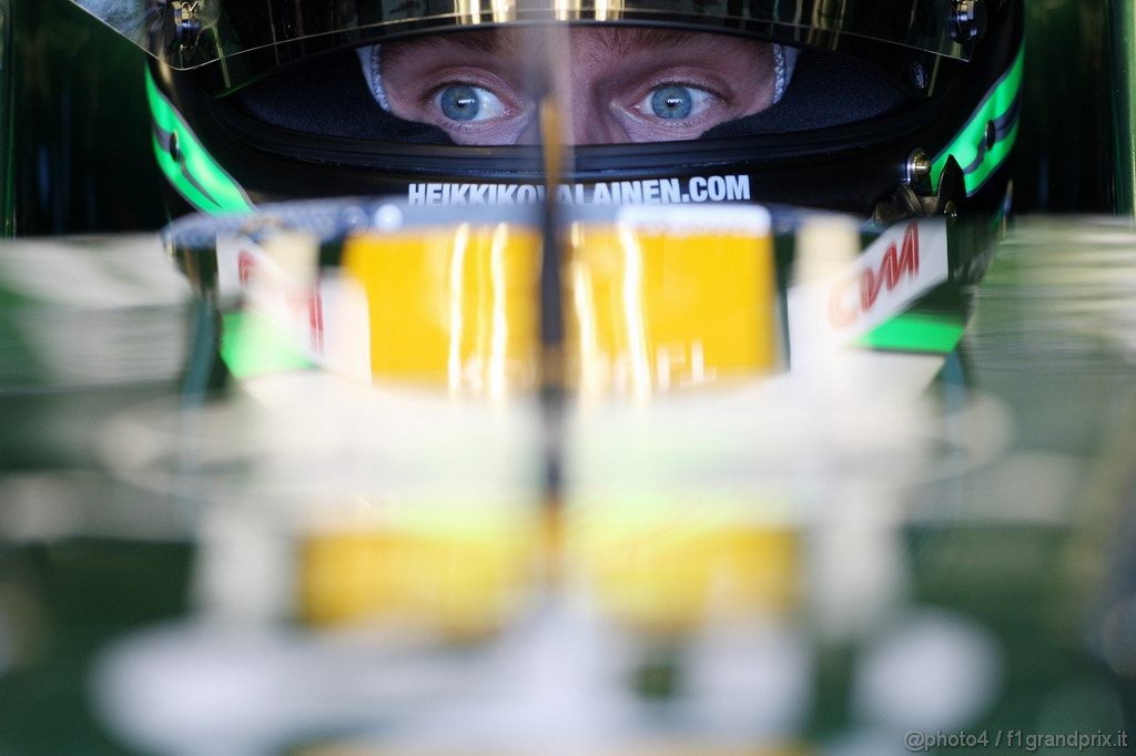 Valencia Test Febbraio 2011, 
Heikki Kovalainen (FIN), Team Lotus 