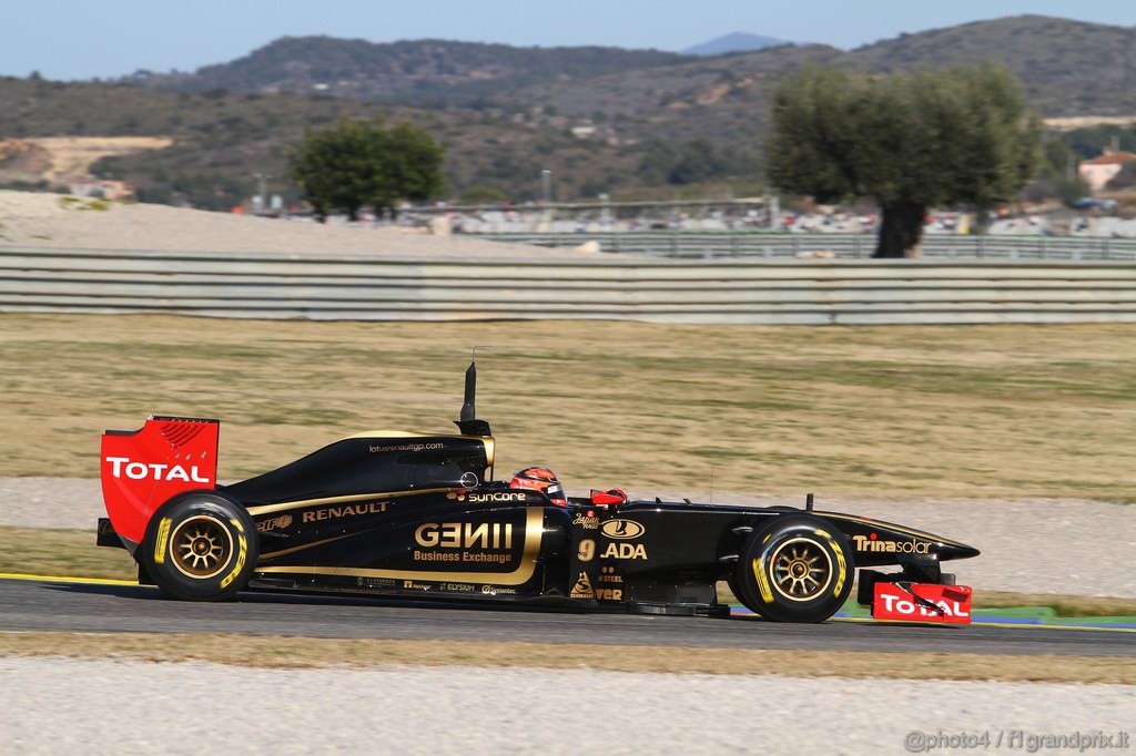 Valencia Test Febbraio 2011, Robert Kubica (POL), Lotus Renault GP, R31 