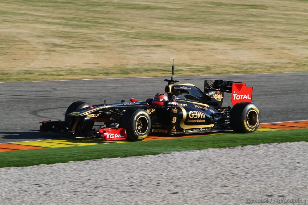 Valencia Test Febbraio 2011, Robert Kubica (POL), Lotus Renault GP, R31 