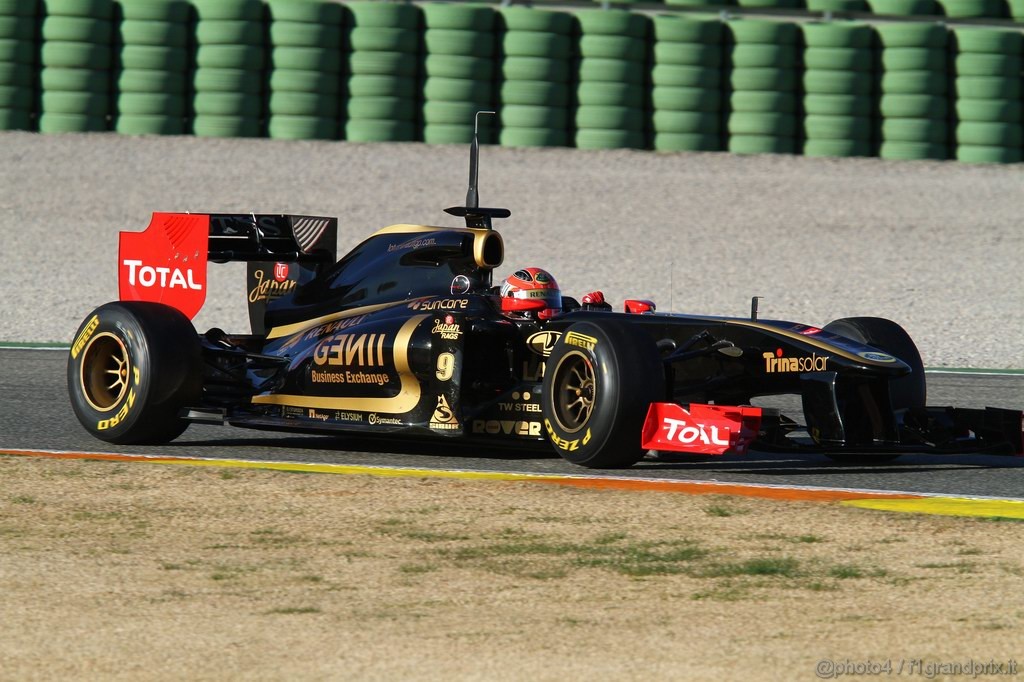 Valencia Test Febbraio 2011, Robert Kubica (POL), Lotus Renault GP, R31 