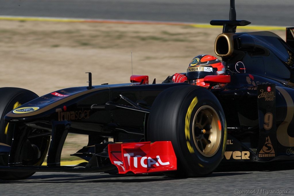 Valencia Test Febbraio 2011, Robert Kubica (POL), Lotus Renault GP, R31 