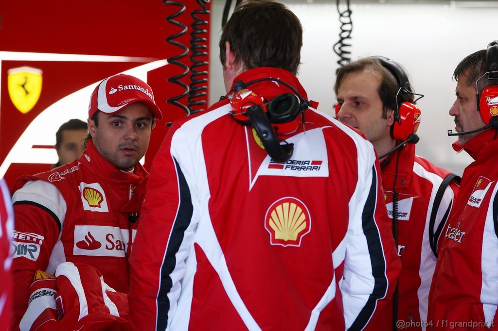 Valencia Test Febbraio 2011, 
Felipe Massa (BRA), Ferrari 