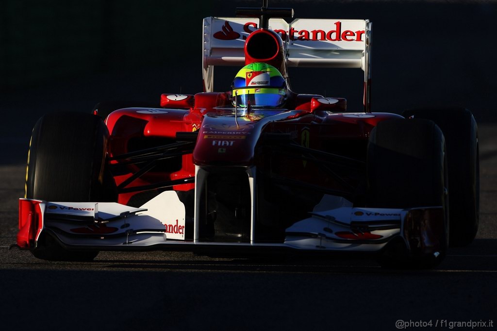 Valencia Test Febbraio 2011, 
Felipe Massa (BRA), Ferrari, F150 