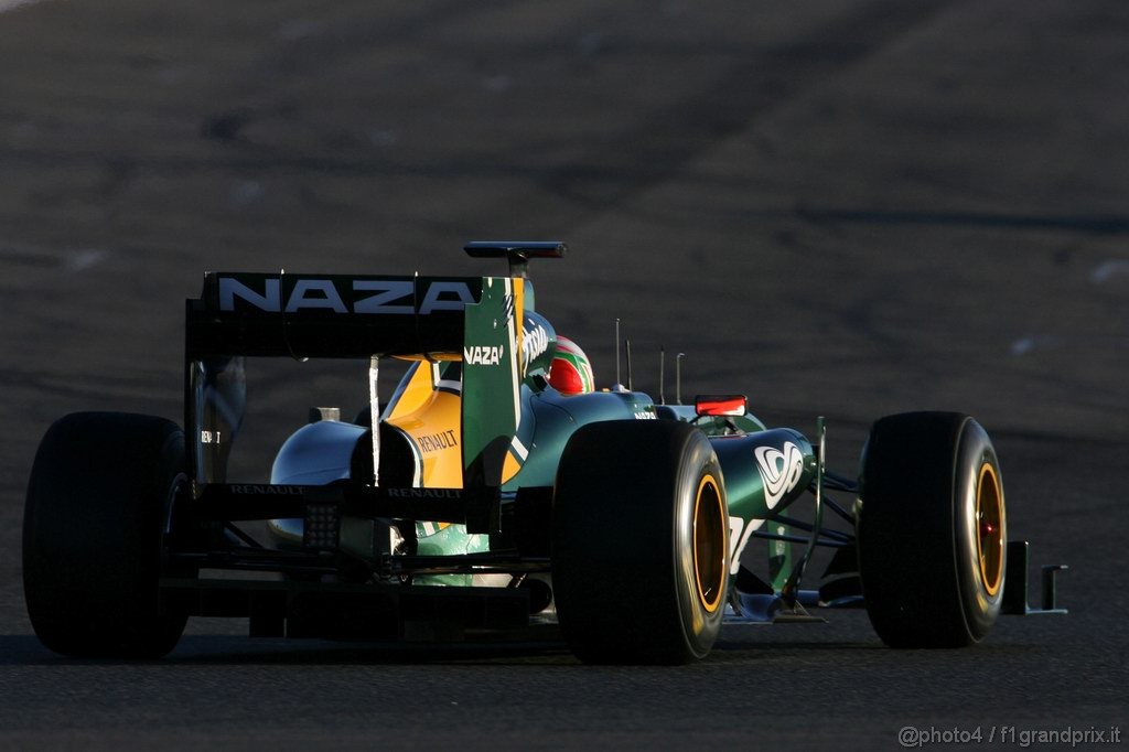 Valencia Test Febbraio 2011, 
Jarno Trulli (ITA), Team Lotus  