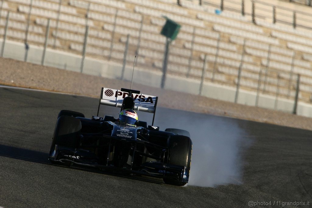 Valencia Test Febbraio 2011, 
Pastor Maldonado (VEN), Williams F1 Team 