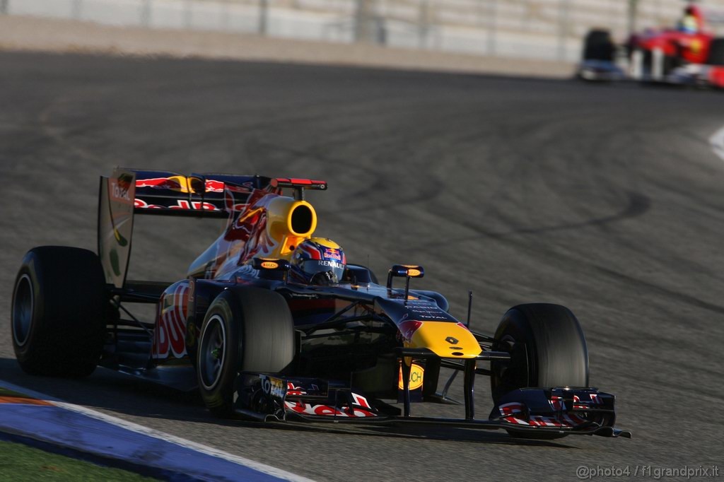 Valencia Test Febbraio 2011, 03.02.2011 
Mark Webber (AUS), Red Bull Racing 