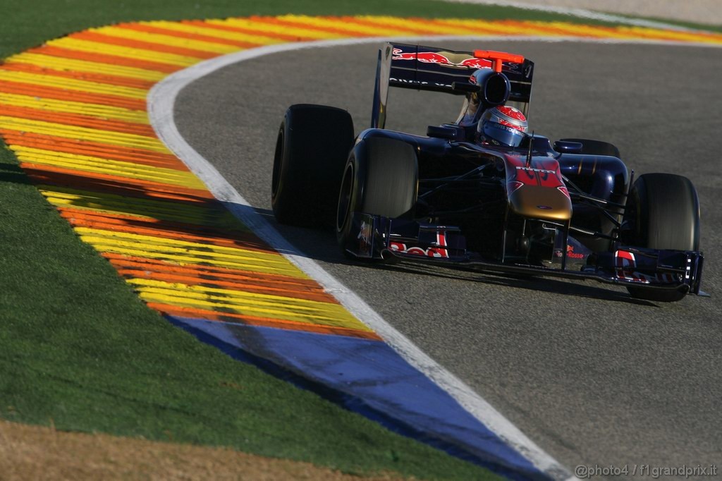 Valencia Test Febbraio 2011, 
Sebastien Buemi (SUI), Scuderia Toro Rosso  