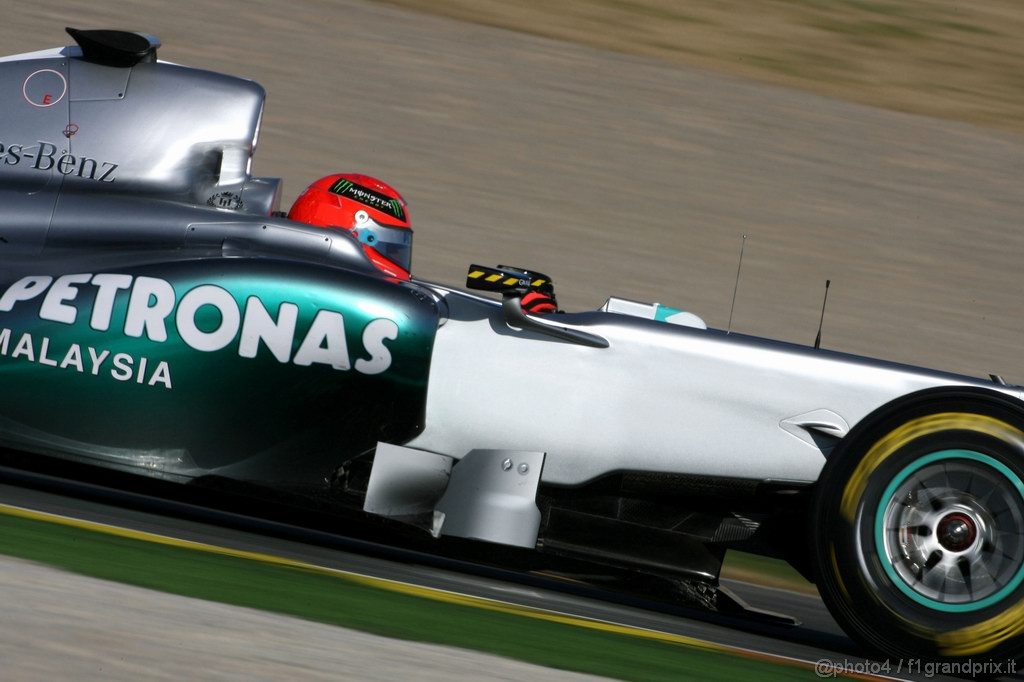 Valencia Test Febbraio 2011, 03.02.2011 
Michael Schumacher (GER), Mercedes GP 