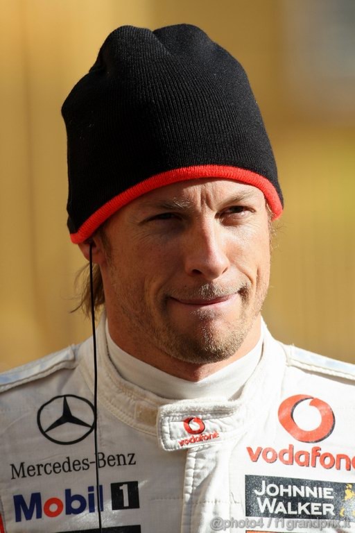 Valencia Test Febbraio 2011, 
Jenson Button (GBR), McLaren Mercedes 
