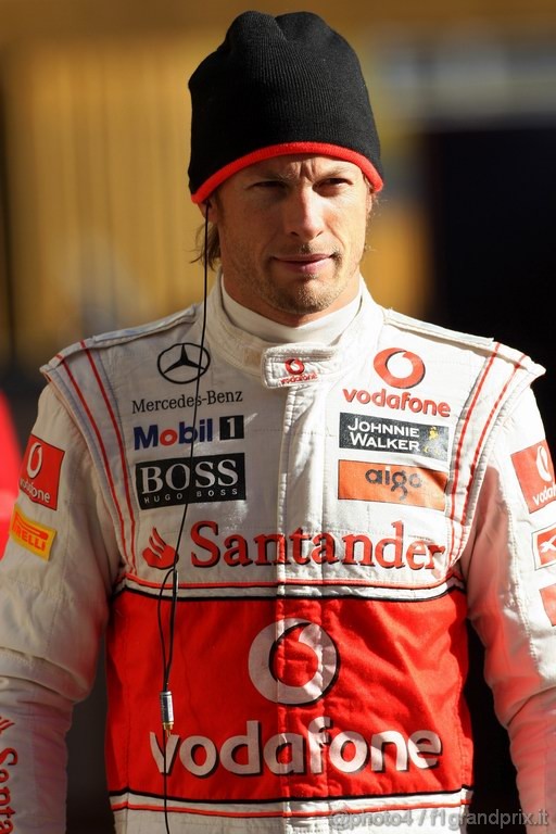 Valencia Test Febbraio 2011, 
Jenson Button (GBR), McLaren Mercedes 