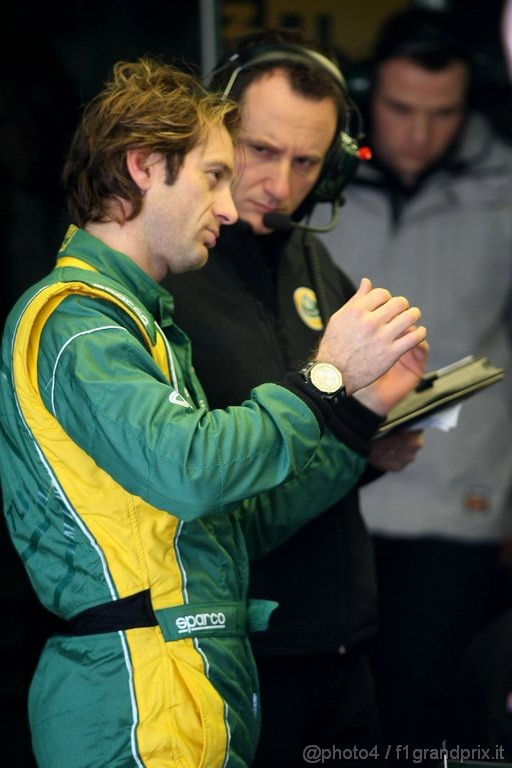 Valencia Test Febbraio 2011, 03.02.2011 
Jarno Trulli (ITA), Team Lotus 