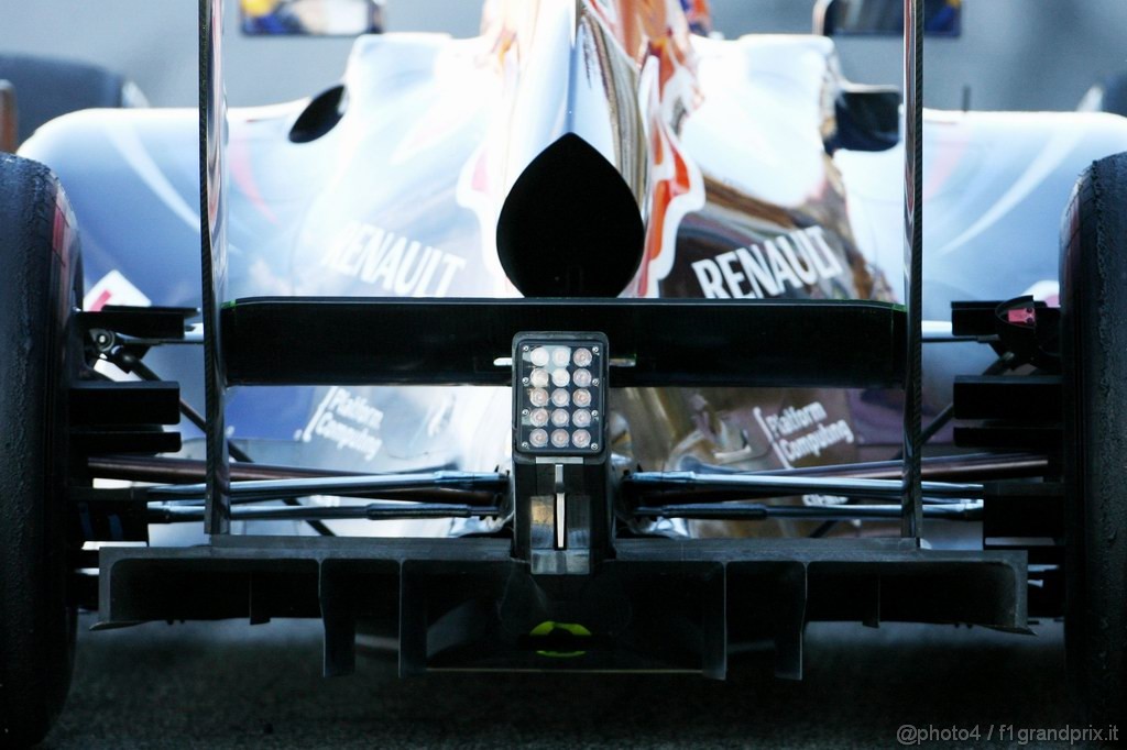 Valencia Test Febbraio 2011, 03.02.2011
Red Bull Racing technical detail, difusor 