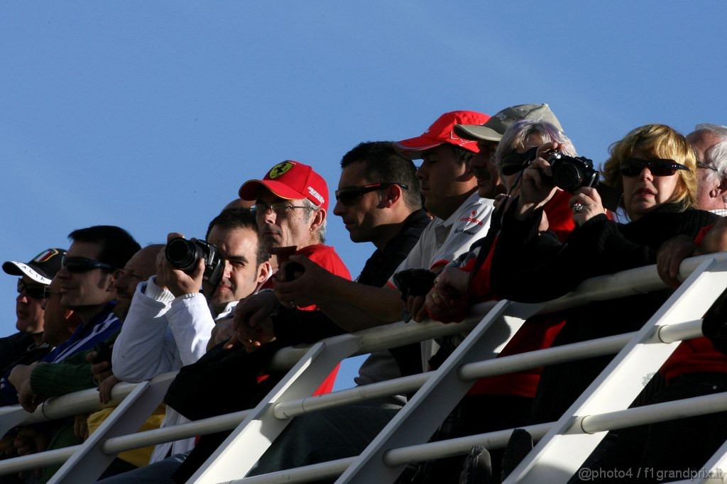 Valencia Test Febbraio 2011, 03.02.2011
Fans