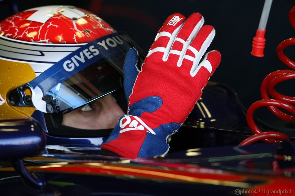 Valencia Test Febbraio 2011, 03.02.2011 
Sebastien Buemi (SUI), Scuderia Toro Rosso  