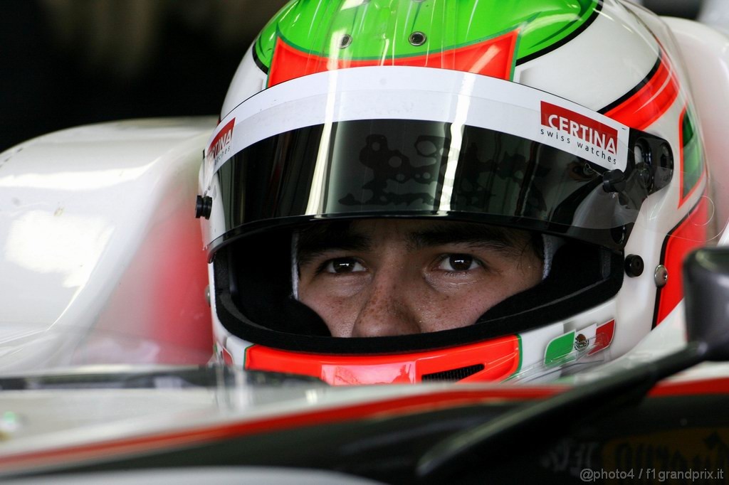 Valencia Test Febbraio 2011, 03.02.2011 
Sergio Perez (MEX), Sauber F1 Team  