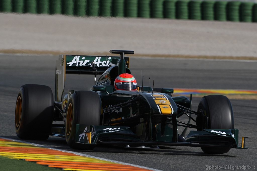 Valencia Test Febbraio 2011, 03.02.2011
Jarno Trulli (ITA), Team Lotus, TL11