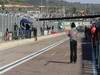 Valencia Test Febbraio 2011, Pit lane