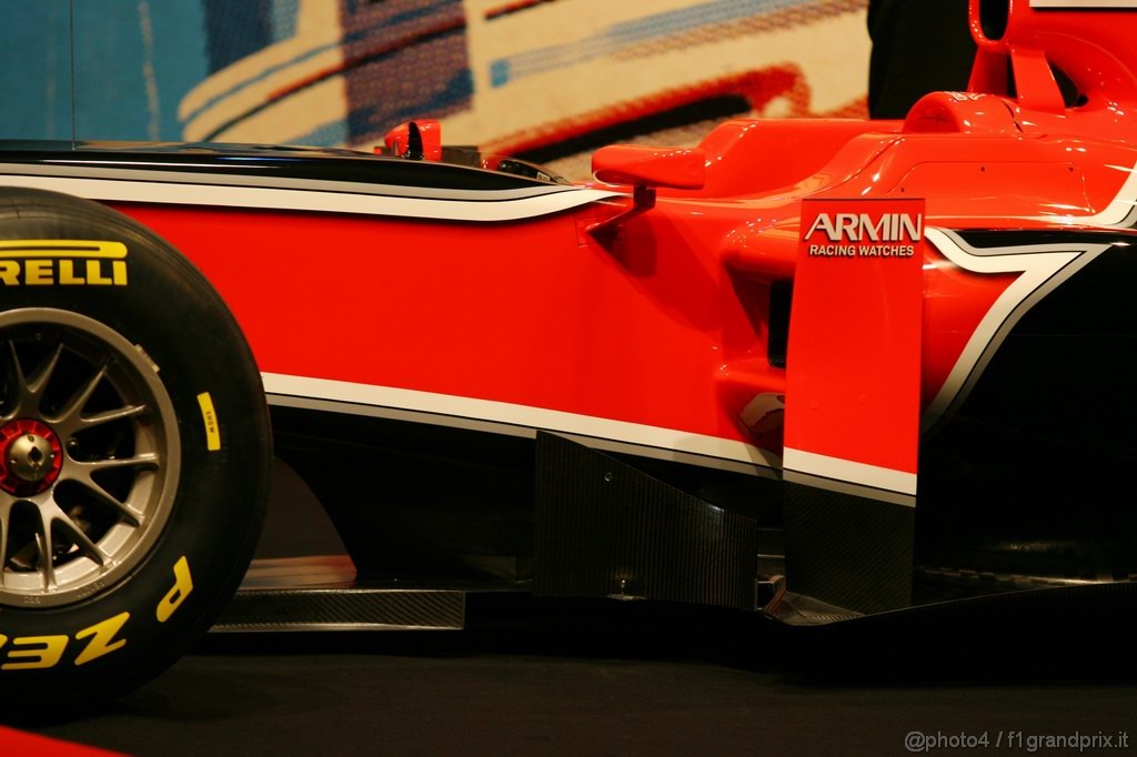 Virgin MVR 02,
The new Marussia Virgin Racing MVR-02