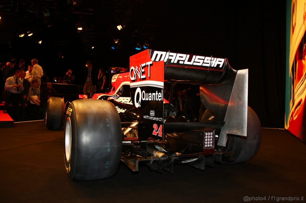 Virgin MVR 02, 
The new Marussia Virgin Racing MVR-02 