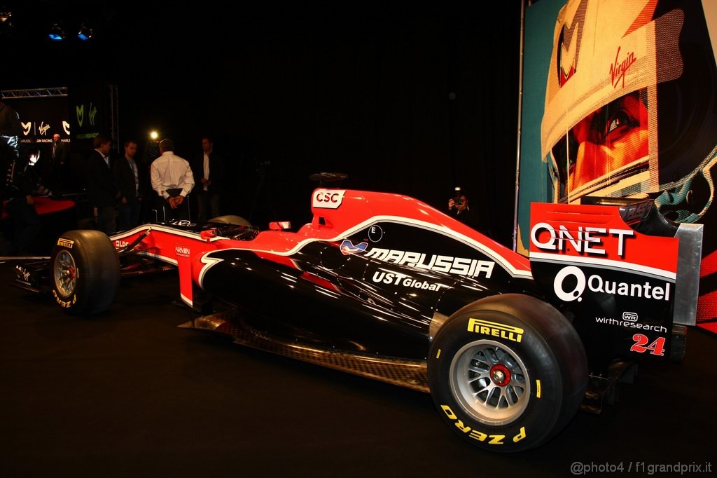 Virgin MVR 02, 
The new Marussia Virgin Racing MVR-02 