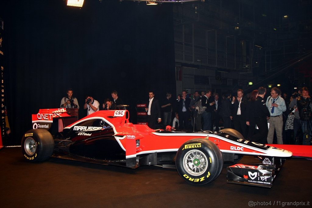 Virgin MVR 02, 
The new Marussia Virgin Racing MVR-02 