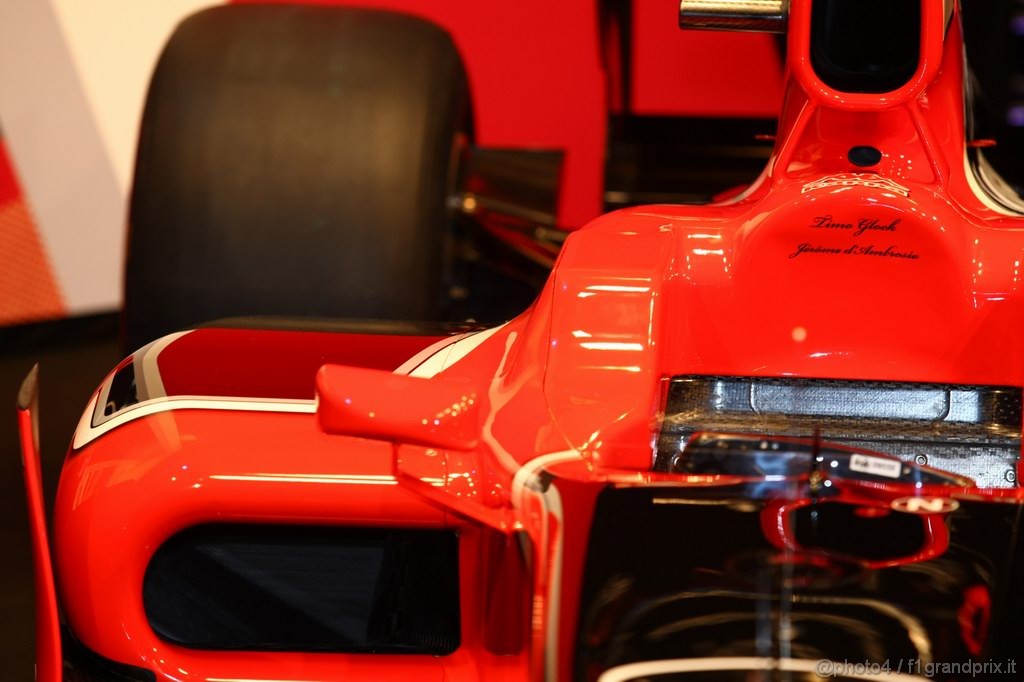Virgin MVR 02, 
The new Marussia Virgin Racing MVR-02 