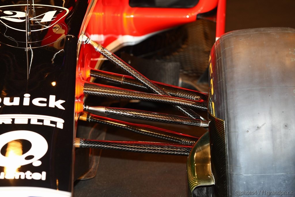 Virgin MVR 02,
The new Marussia Virgin Racing MVR-02