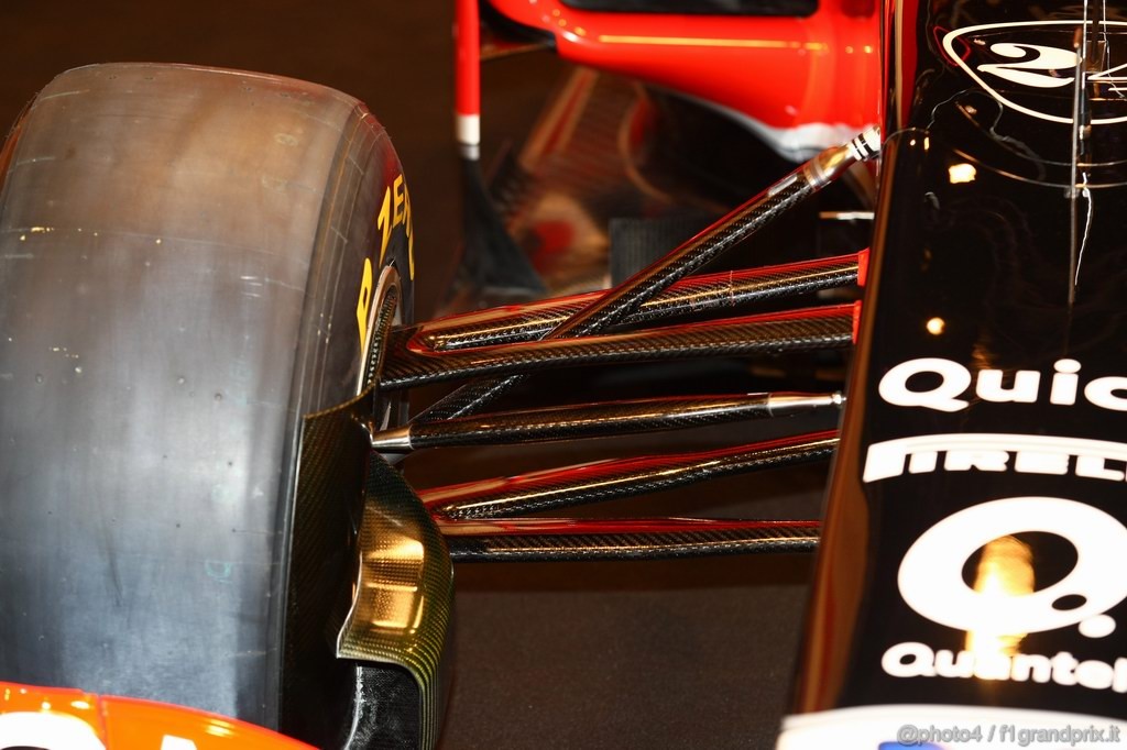 Virgin MVR 02,
The new Marussia Virgin Racing MVR-02