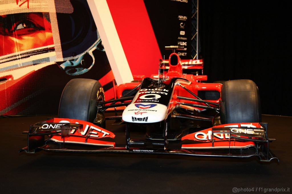 Virgin MVR 02, 
The new Marussia Virgin Racing MVR-02 