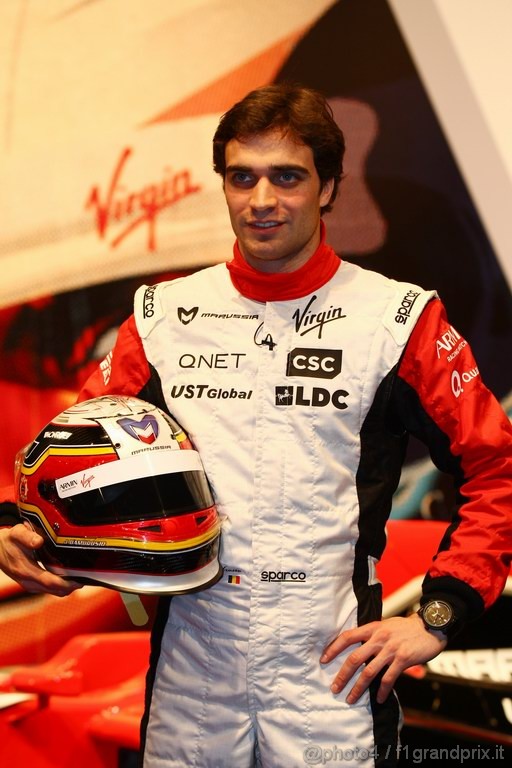 Virgin MVR 02, Jerome d'Ambrosio (BEL), Marussia Virgin Racing VR-02