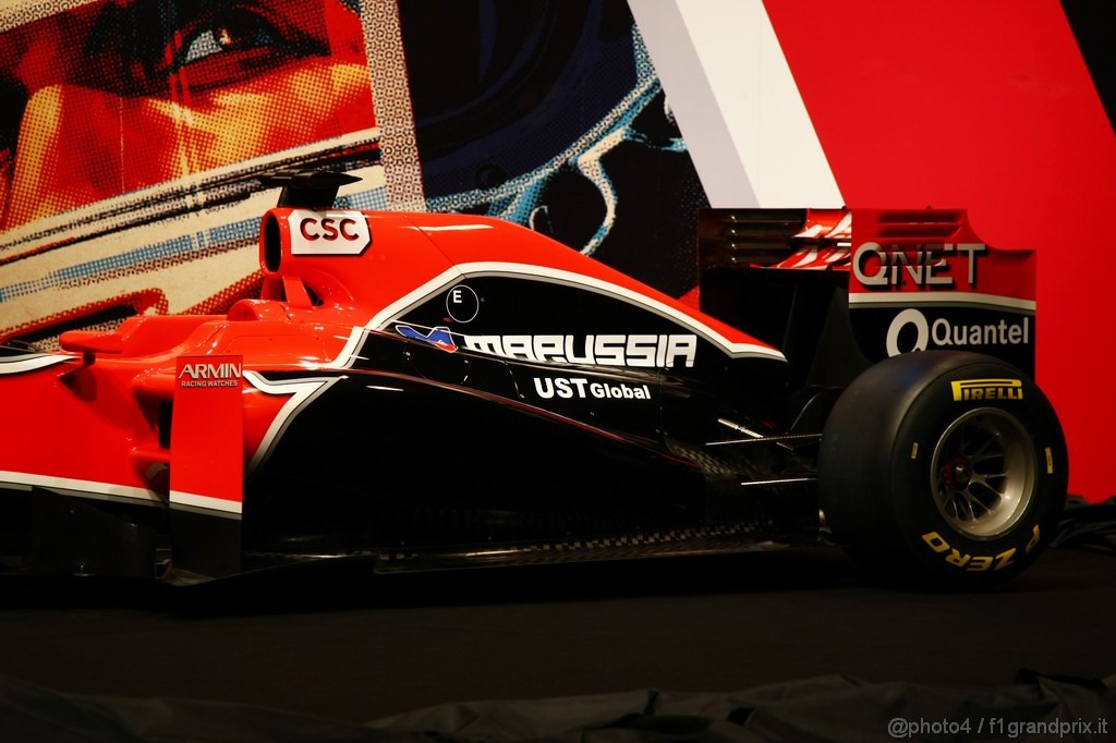 Virgin MVR 02, 
The new Marussia Virgin Racing MVR-02 