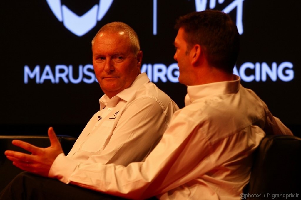 Virgin MVR 02, 
John Booth, Marussia Virgin Racing Sporting Director -