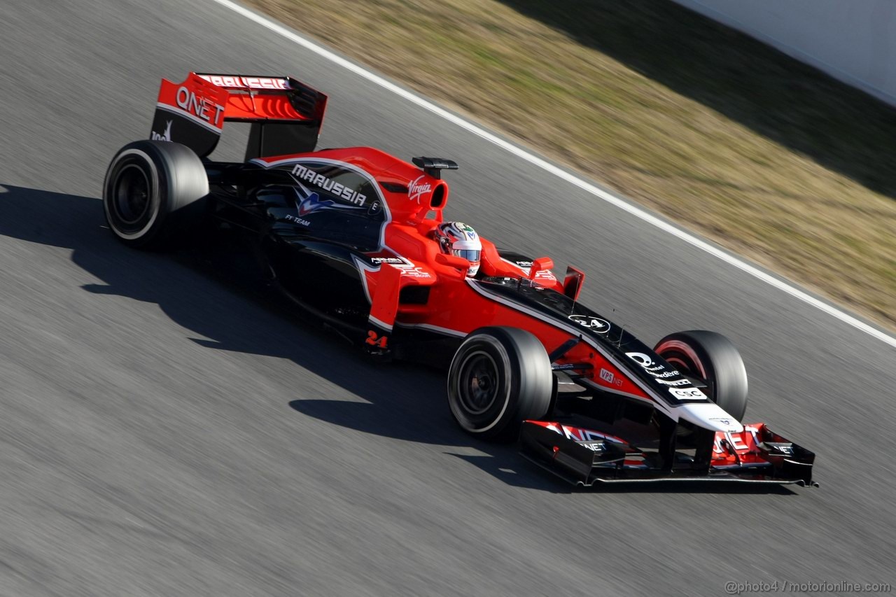 Barcelona Test Febbraio 2012 GIOVEDI