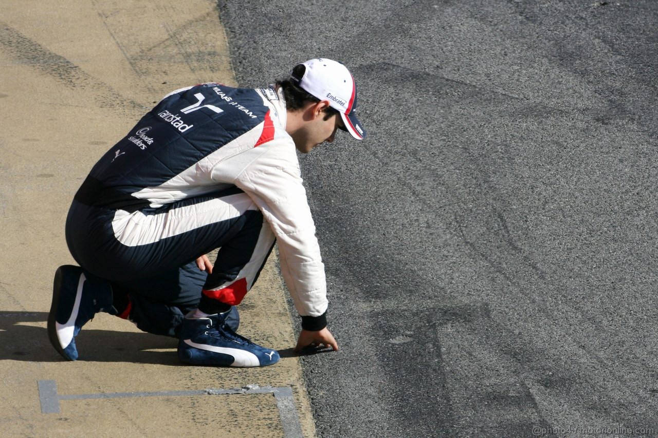 Barcelona Test Febbraio 2012, 23.02.2012, Barcelona, Spain,
Bruno Senna (BRE), Williams F1 Team   - Formula 1 Testing, day 3 - Formula 1 World Championship 
