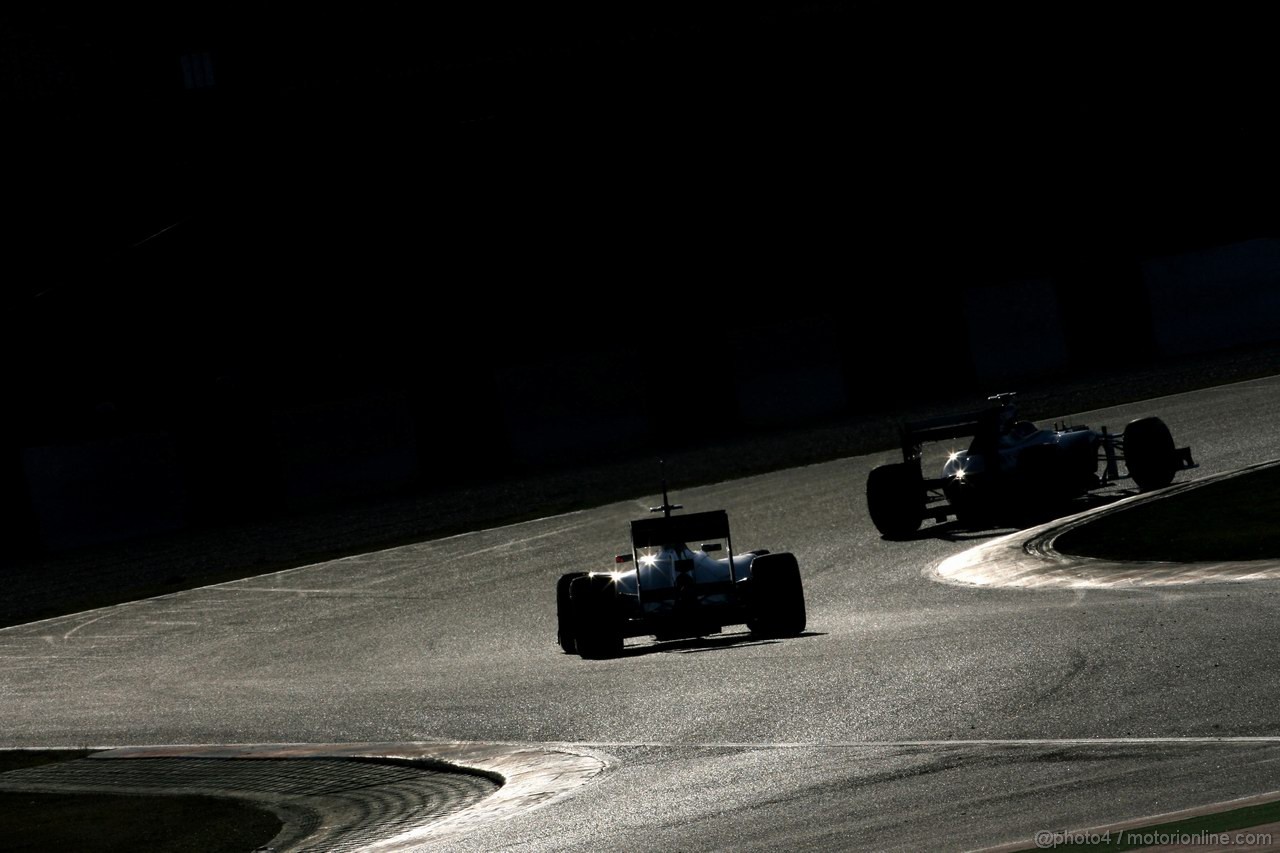 Barcelona Test Febbraio 2012, 23.02.2012, Barcelona, Spain,
Michael Schumacher (GER), Mercedes GP   - Formula 1 Testing, day 3 - Formula 1 World Championship 
