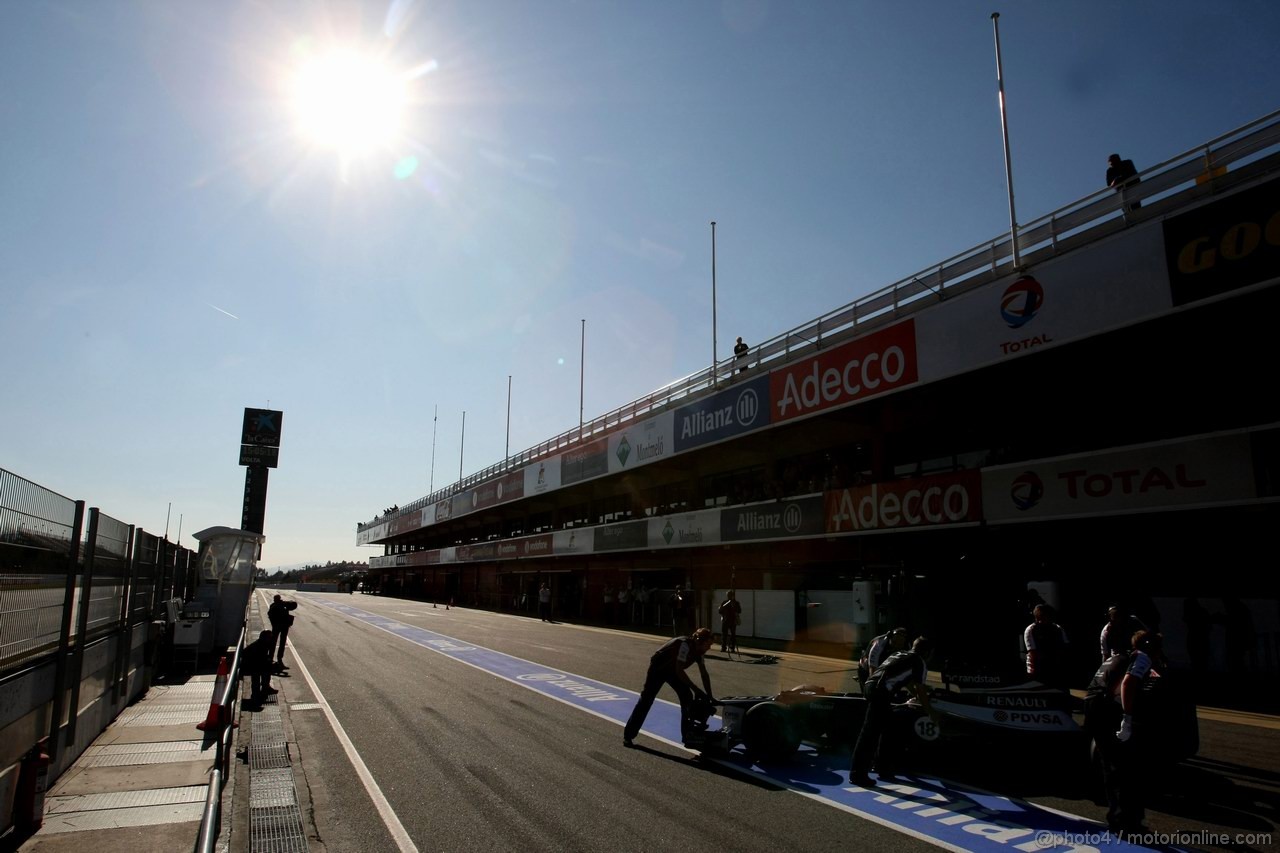 Barcelona Test Febbraio 2012, 23.02.2012, Barcelona, Spain,
Bruno Senna (BRE), Williams F1 Team   - Formula 1 Testing, day 3 - Formula 1 World Championship 