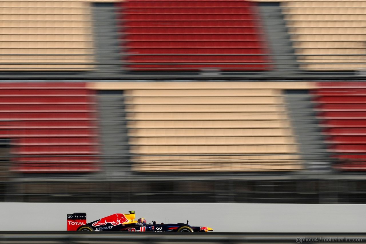 Barcelona Test Febbraio 2012, 23.02.2012, Barcelona, Spain,
Mark Webber (AUS), Red Bull Racing   - Formula 1 Testing, day 3 - Formula 1 World Championship 