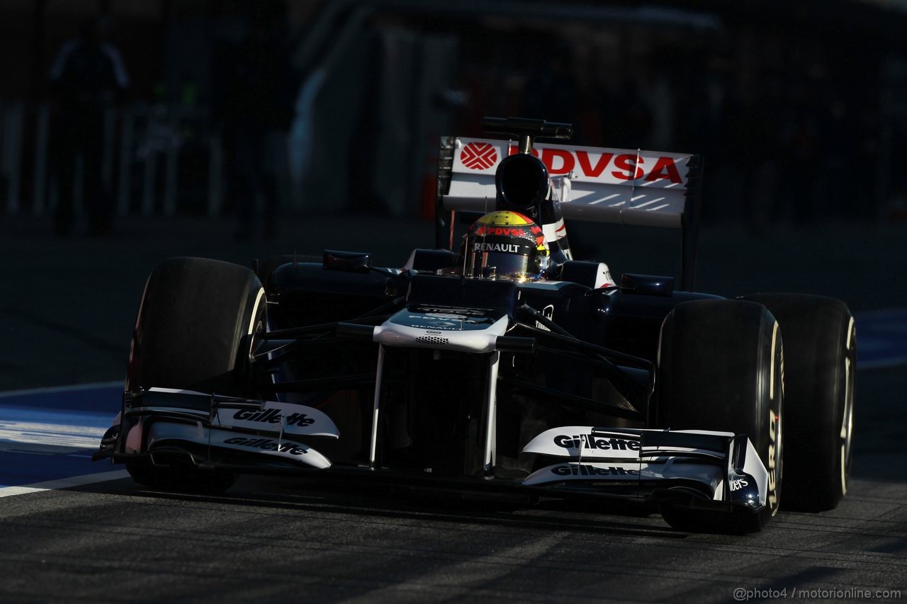 Barcelona Test Febbraio 2012, 23.02.2012, Barcelona, Spain,
Pastor Maldonado (VEN), Williams F1 Team   - Formula 1 Testing, day 3 - Formula 1 World Championship 