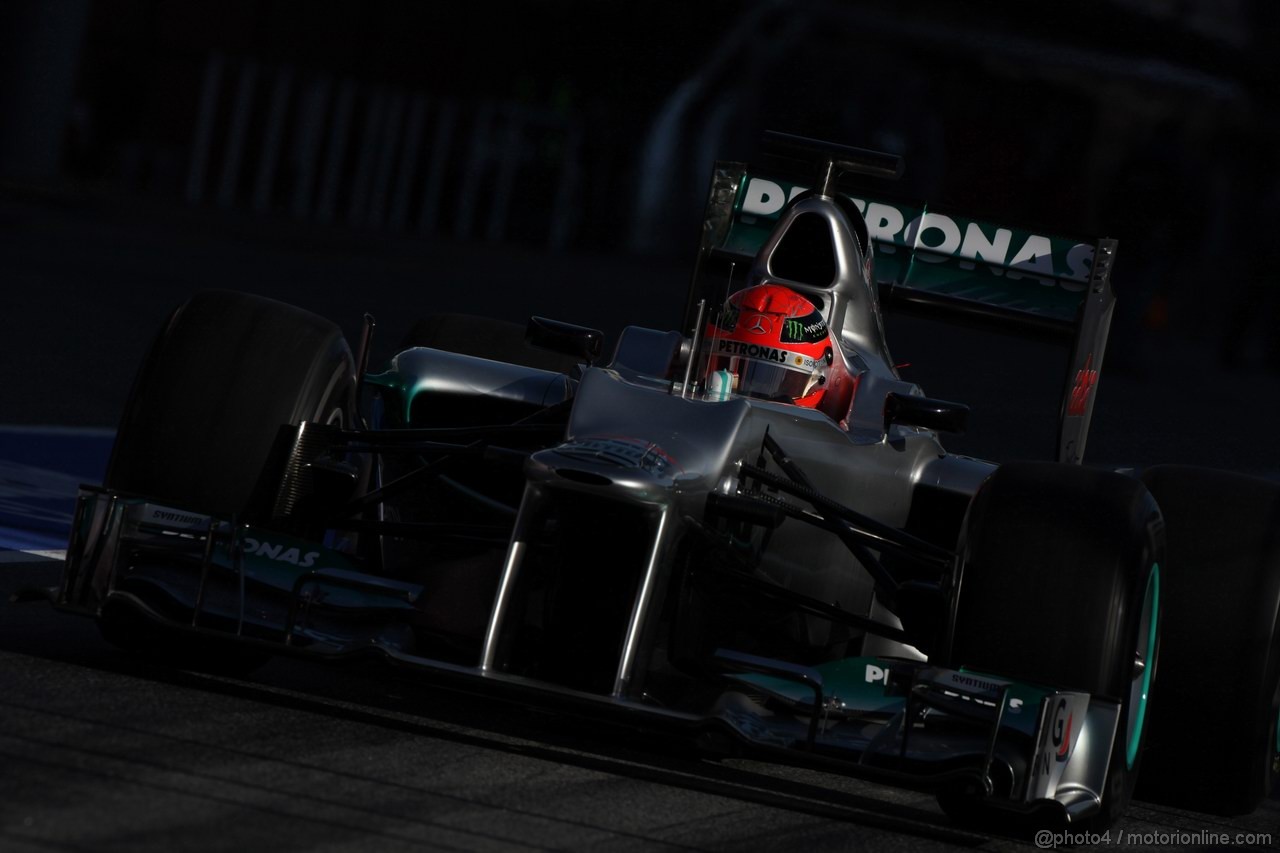 Barcelona Test Febbraio 2012 GIOVEDI