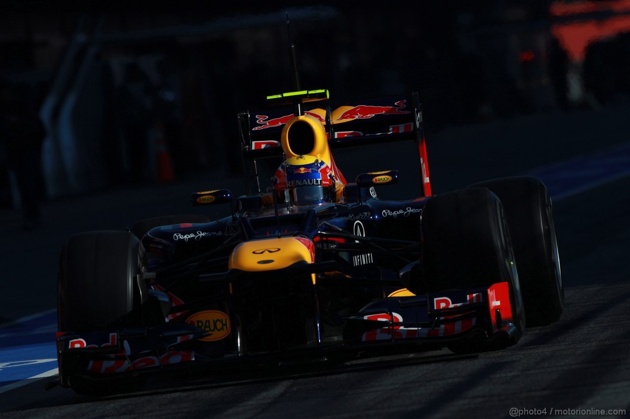 Barcelona Test Febbraio 2012, 23.02.2012, Barcelona, Spain,
Sebastian Vettel (GER), Red Bull Racing   - Formula 1 Testing, day 3 - Formula 1 World Championship 