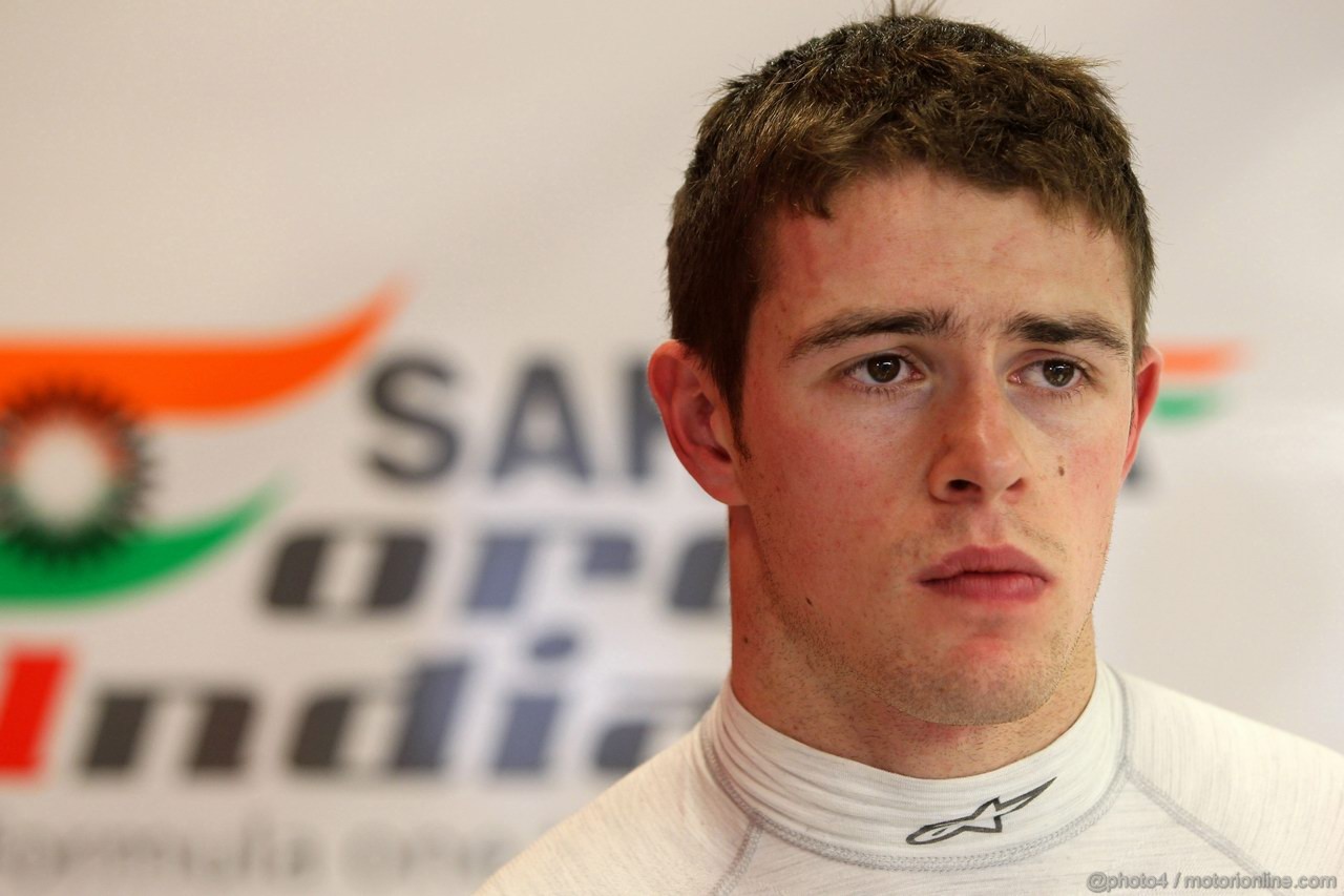 Barcelona Test Febbraio 2012, 23.02.2012 Barcelona, Spain,
Paul di Resta (GBR), Sahara Force India Formula One Team   - Formula 1 Testing, day 3 - Formula 1 World Championship 