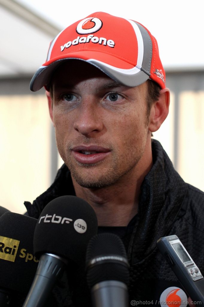 Barcelona Test Febbraio 2012, 23.02.2012 Barcelona, Spain,
Jenson Button (GBR), McLaren Mercedes   - Formula 1 Testing, day 3 - Formula 1 World Championship 