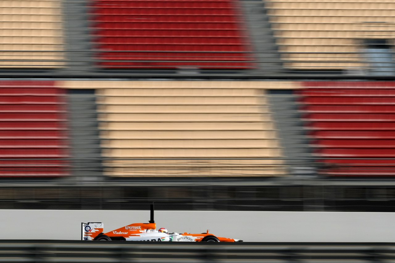 Barcelona Test Febbraio 2012, 23.02.2012, Barcelona, Spain,
Paul di Resta (GBR), Sahara Force India Formula One Team   - Formula 1 Testing, day 3 - Formula 1 World Championship - www.xpb.cc, EMail: info@xpb.cc - copy of publication required for printed pictures. Every used picture is fee-liable © Copyright: Charniaux / xpb.cc