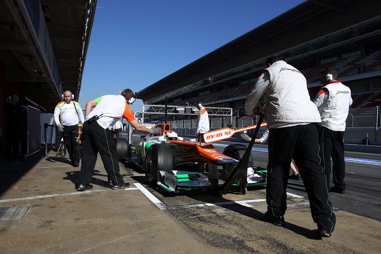 Barcelona Test Febbraio 2012 GIOVEDI