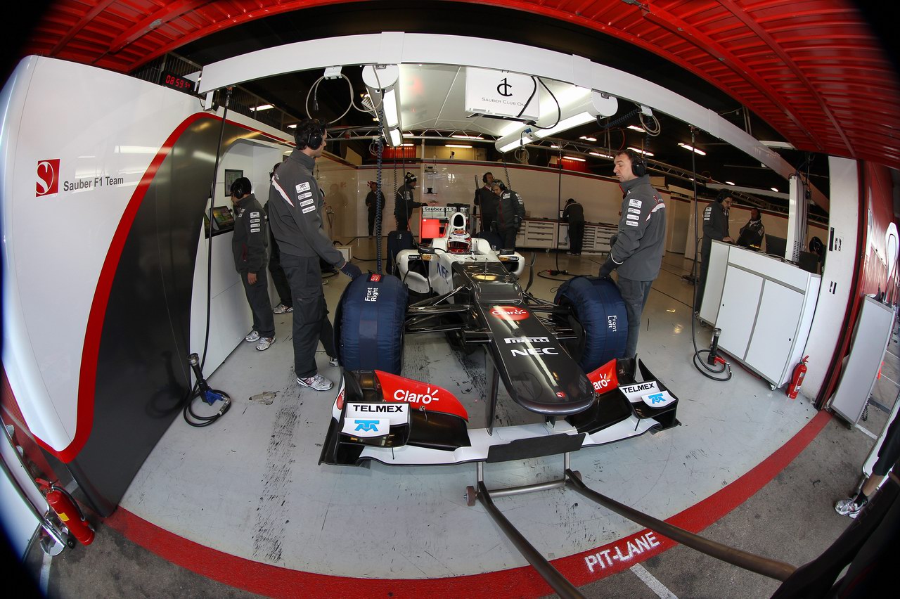 Barcelona Test Febbraio 2012 GIOVEDI